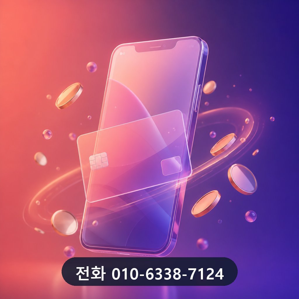 광주 카드깡 대표 이미지 · 문의 010-6338-7124